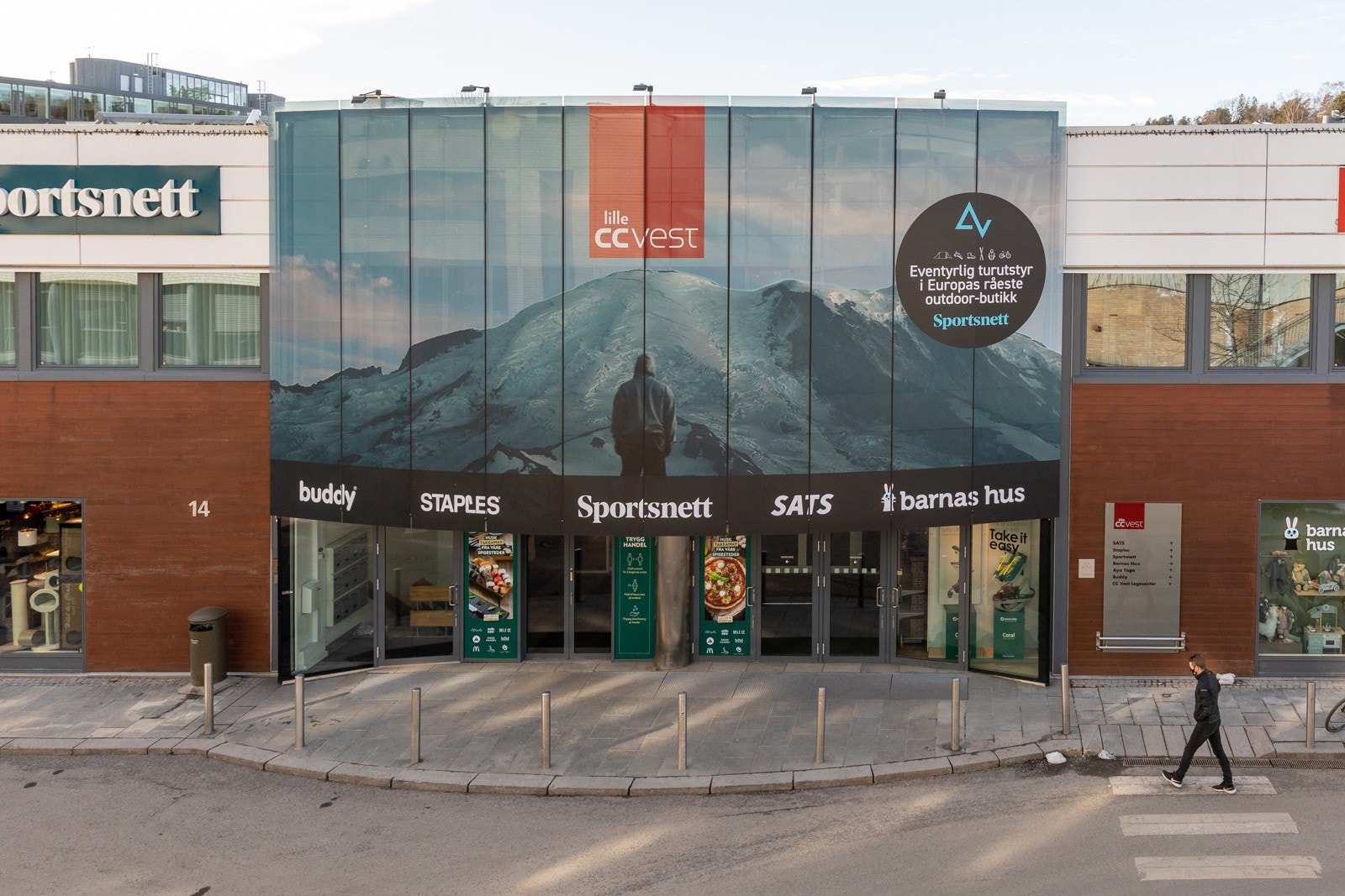 CC Vest - Kjøpesenter på Lilleaker i Oslo. Galleribilde