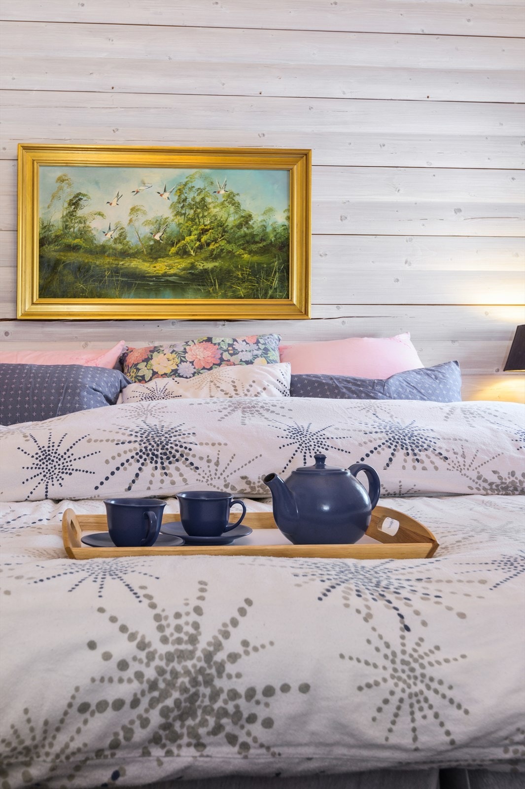 Det er totalt 3 soverom i hytta. Galleribilde