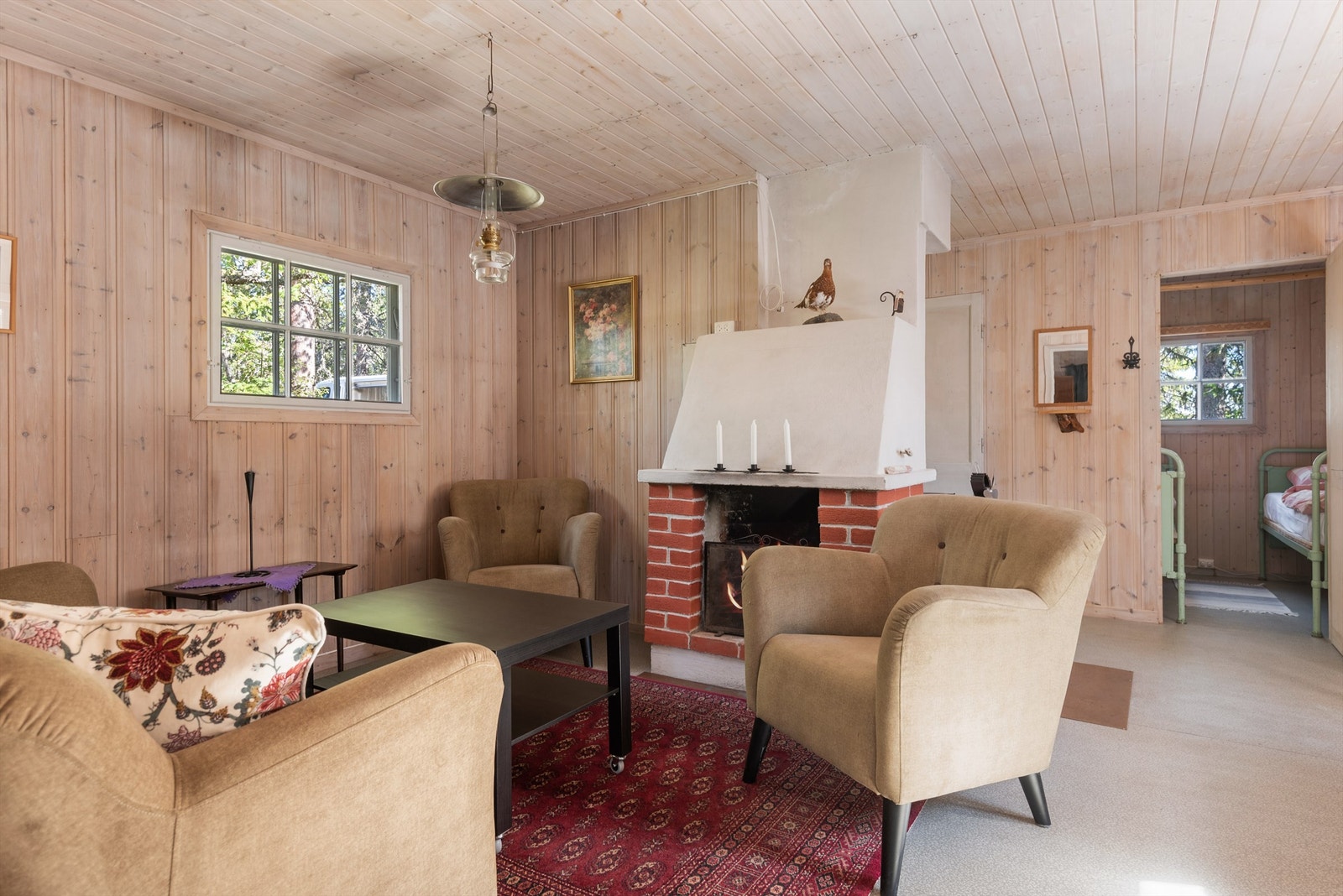 Veldig trivelig hytte med god klassisk hyttestemning Galleribilde