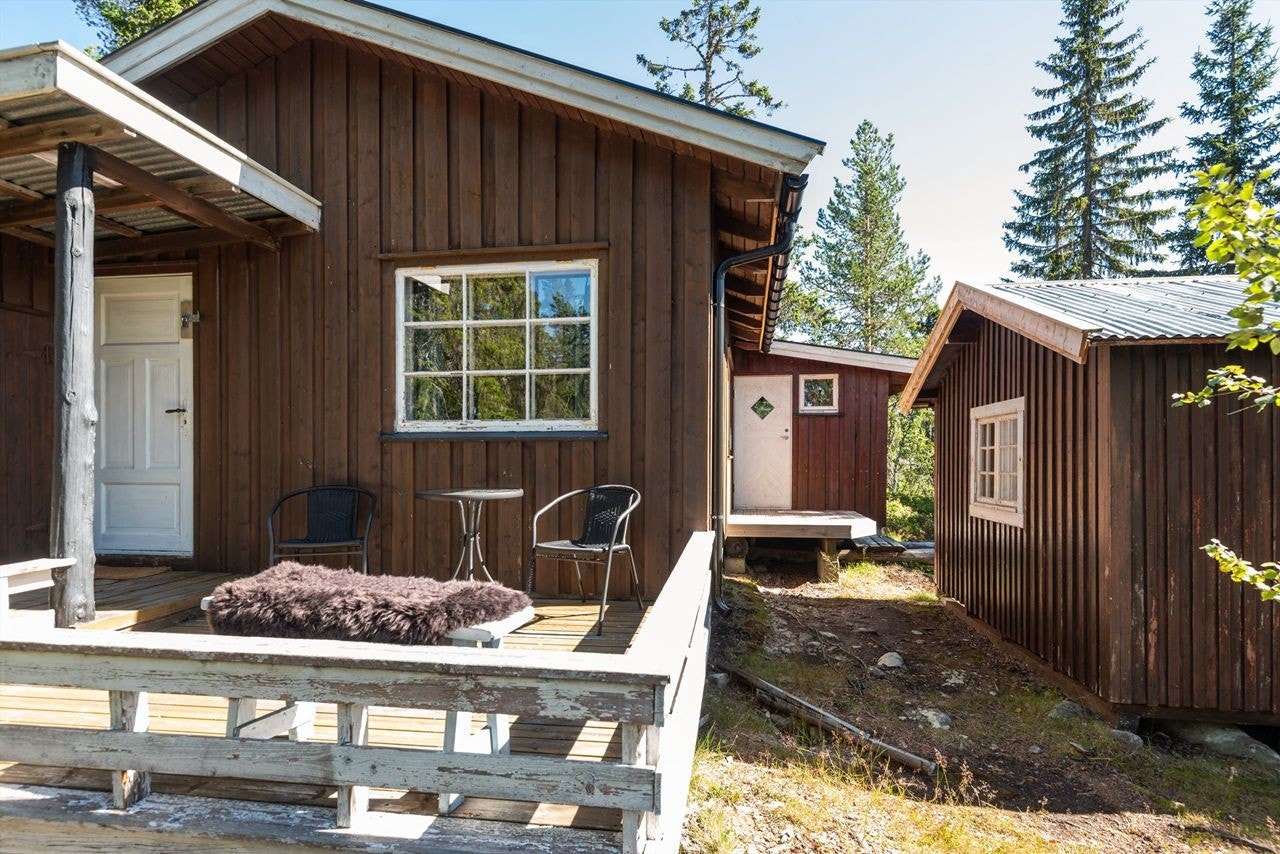 Solrike uteplasser utenfor hvert inngangsparti Galleribilde