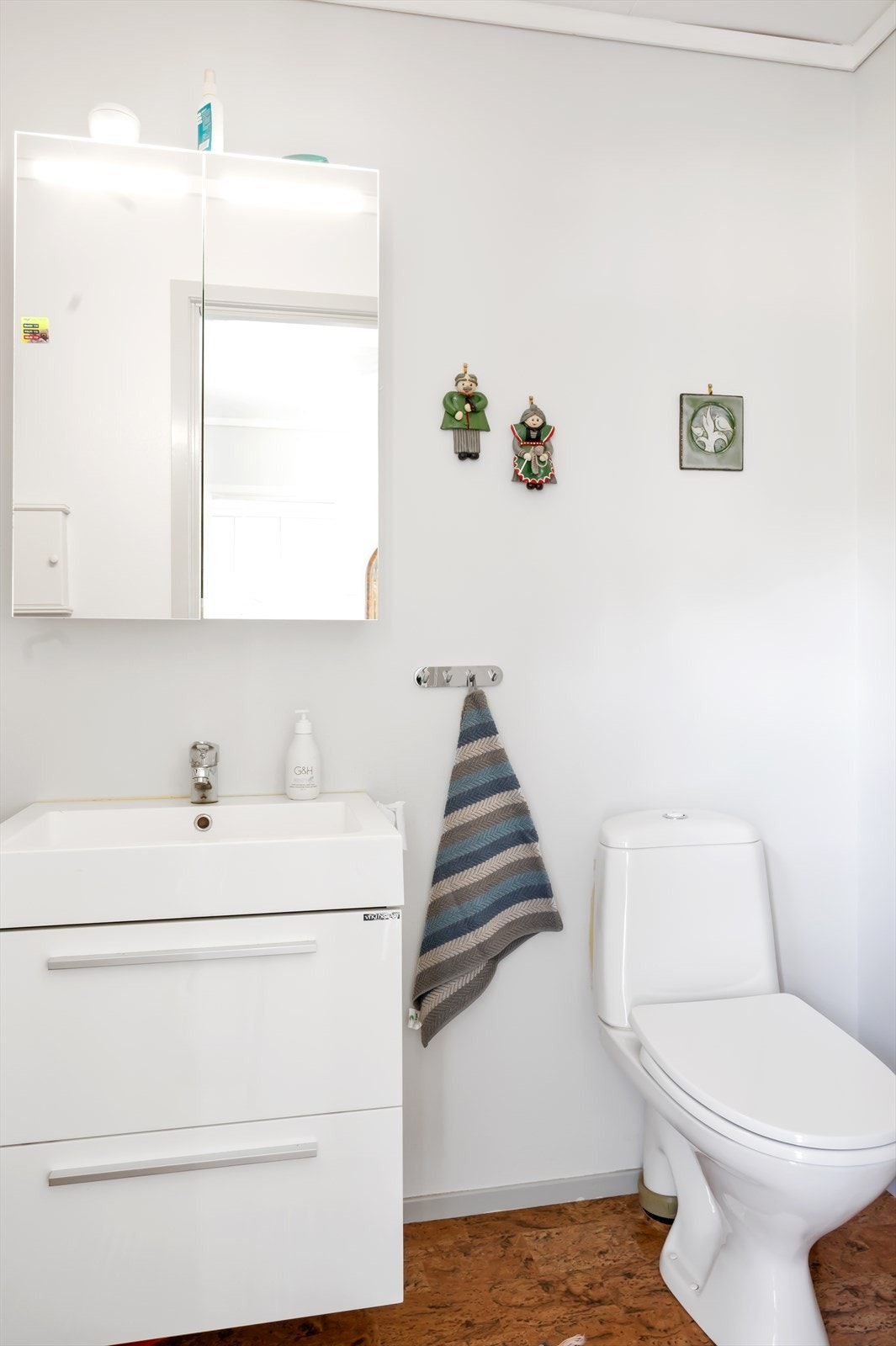 Toalettrom i første etasje. Galleribilde