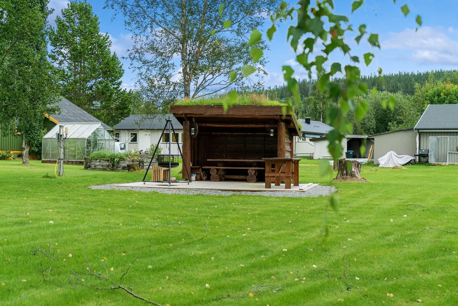 Felles grillplass Galleribilde