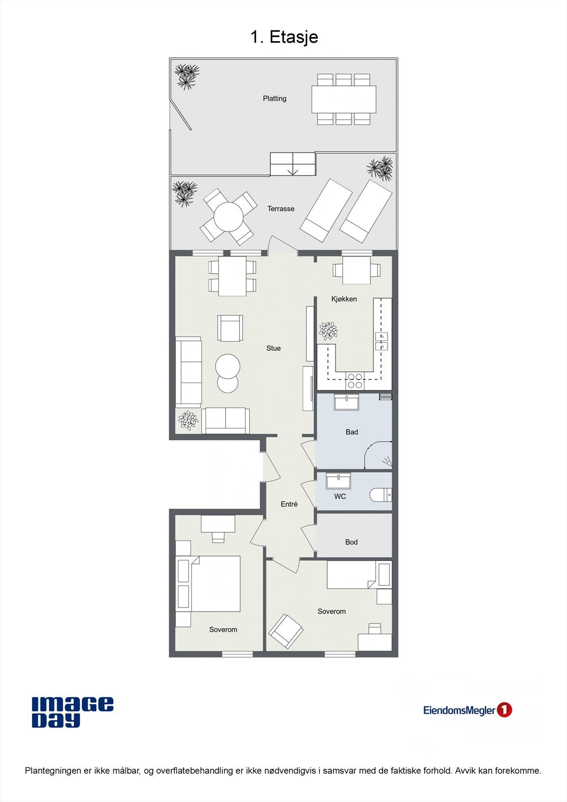 Plantegning 2D Galleribilde