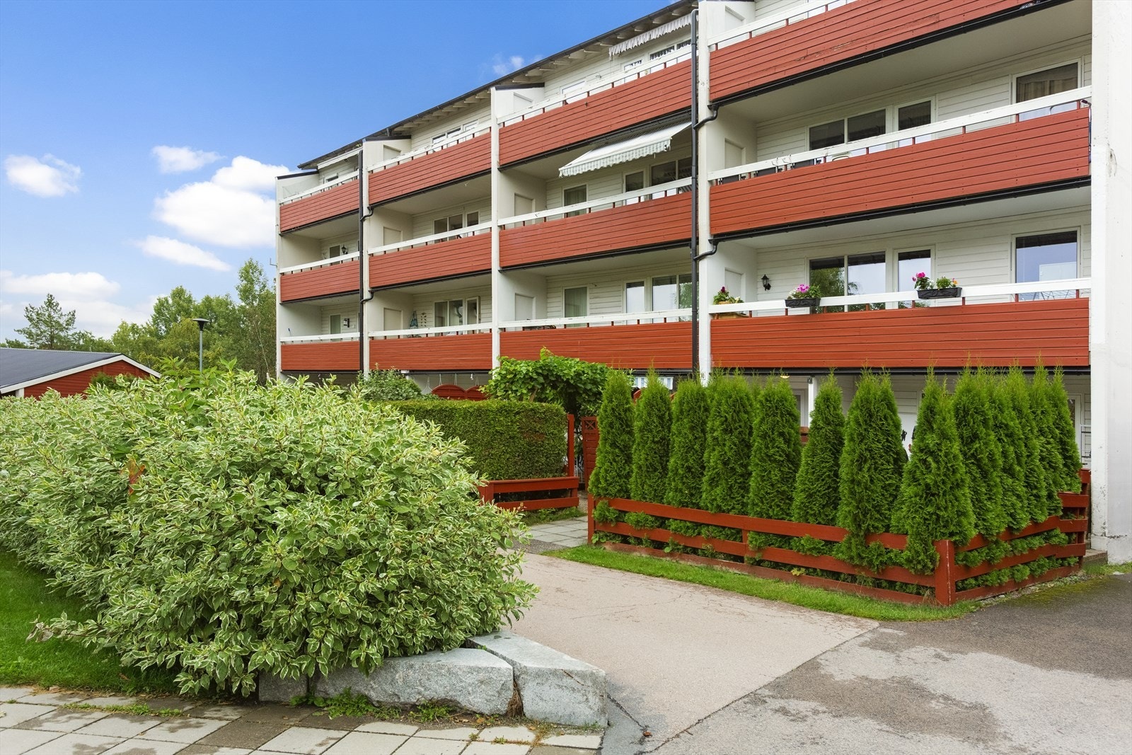 Nydelige uteområder. Galleribilde