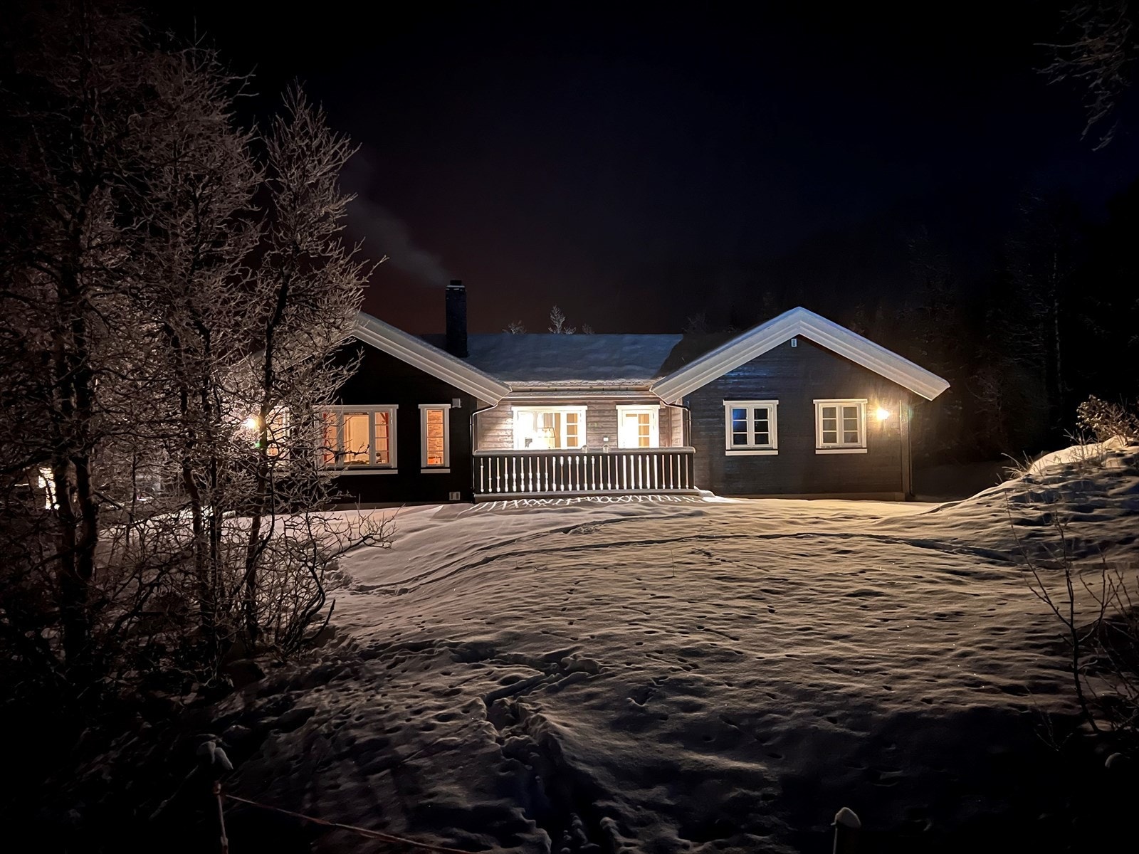 Selgers eget vinterbilde. Galleribilde
