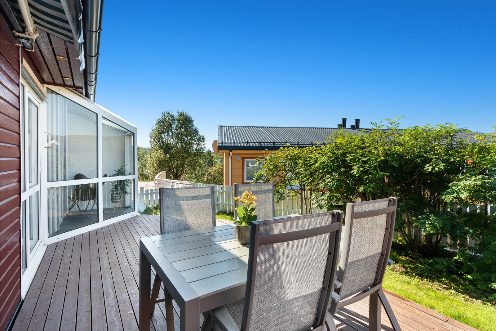 En perfekt plass å nyte finværsdagen