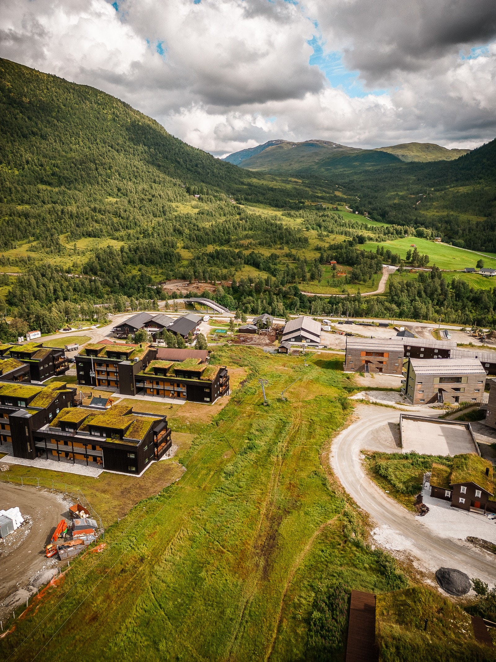 Helgatunlia ligger også midt i et attraktivt turområde for både korte og lange turer om vinteren Galleribilde