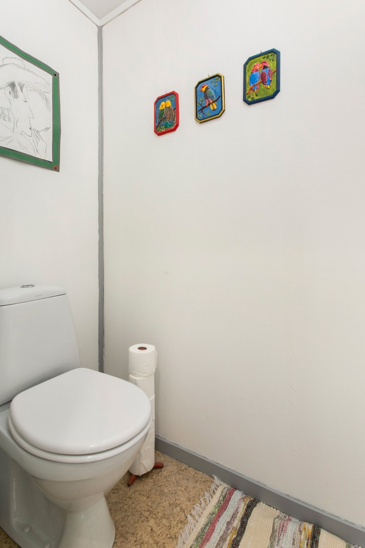 Toalettrom i første etasje. Galleribilde