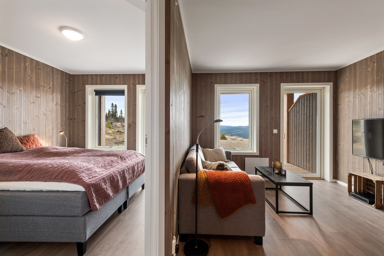 Velkommen til Skagahøgdi, og denne stilrene utsiktleiligheten! Galleribilde