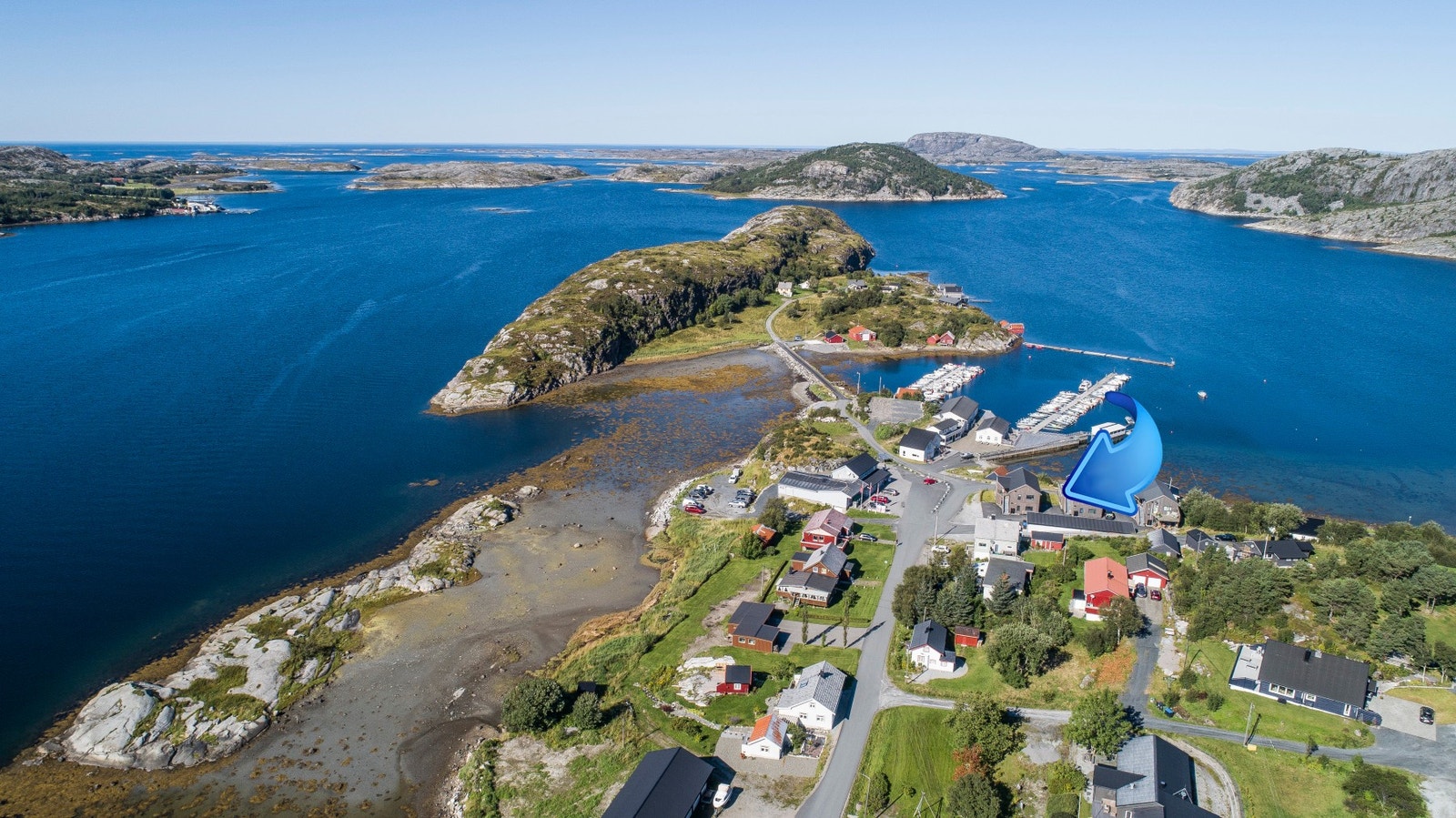 Sentral beliggenhet på Vik med gode solforhold Galleribilde