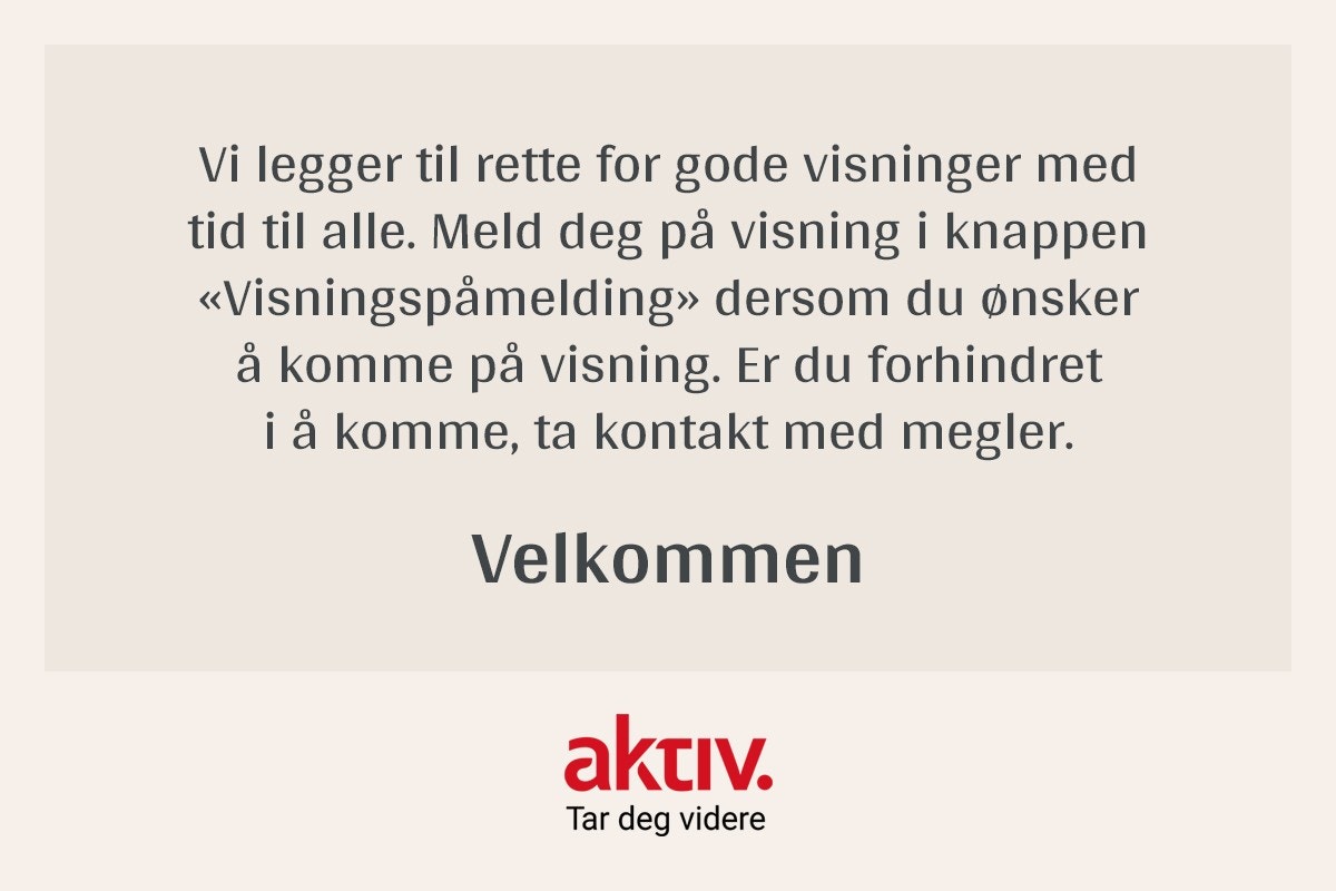 Viktig info om visning! Galleribilde
