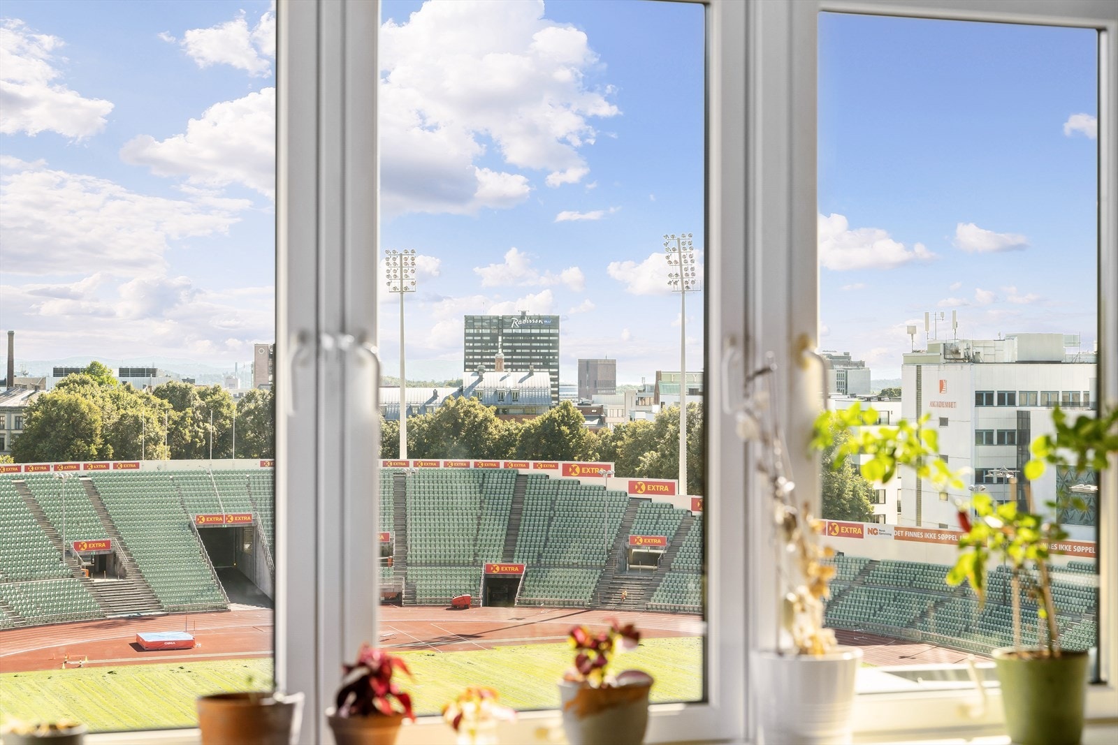 Nydelig utsikt fra stuen Galleribilde