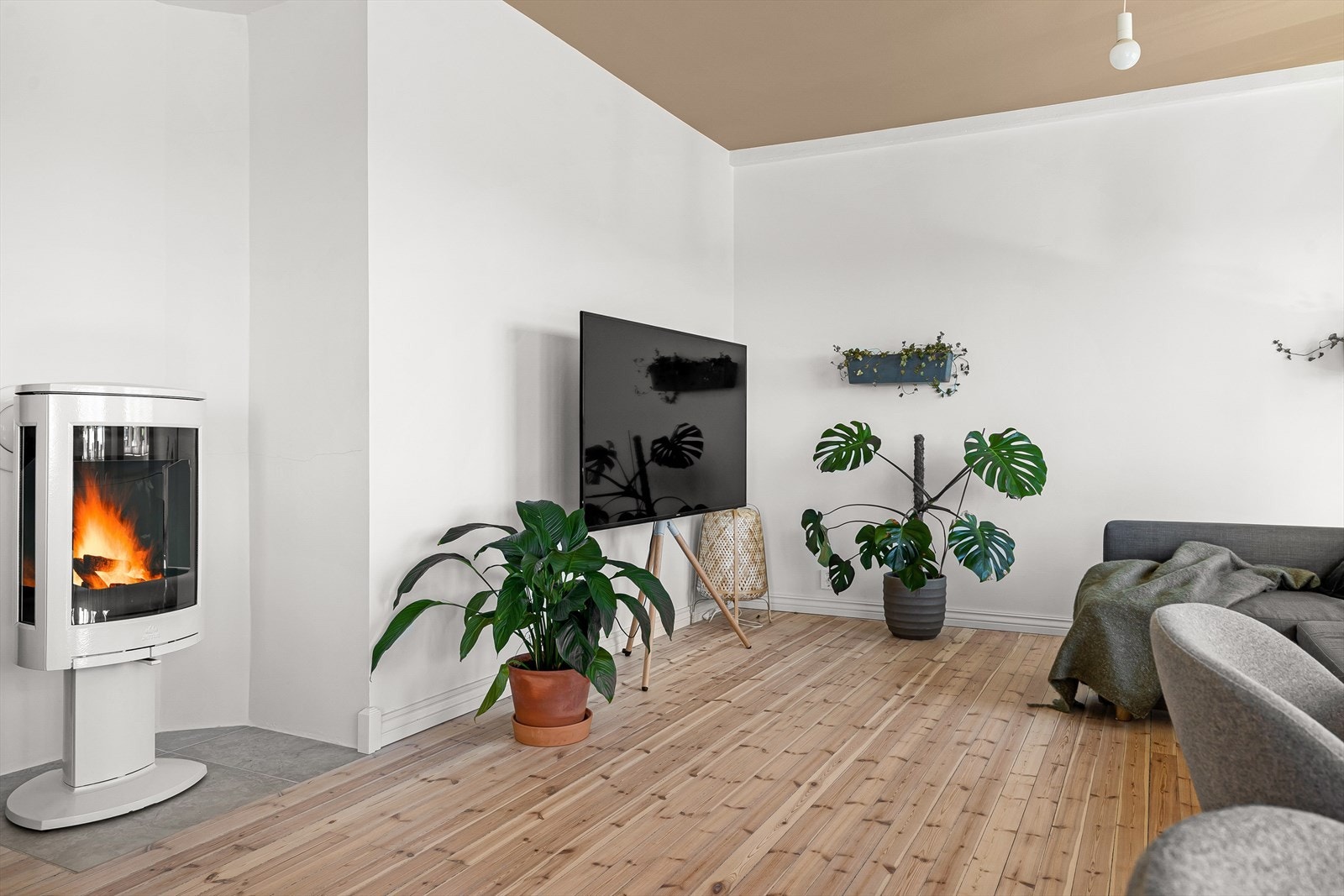 Varmtvann, fyring og internett er inkludert i felleskostnadene Galleribilde