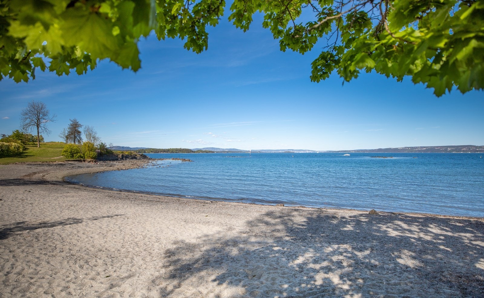 Vollen Badestrand Galleribilde