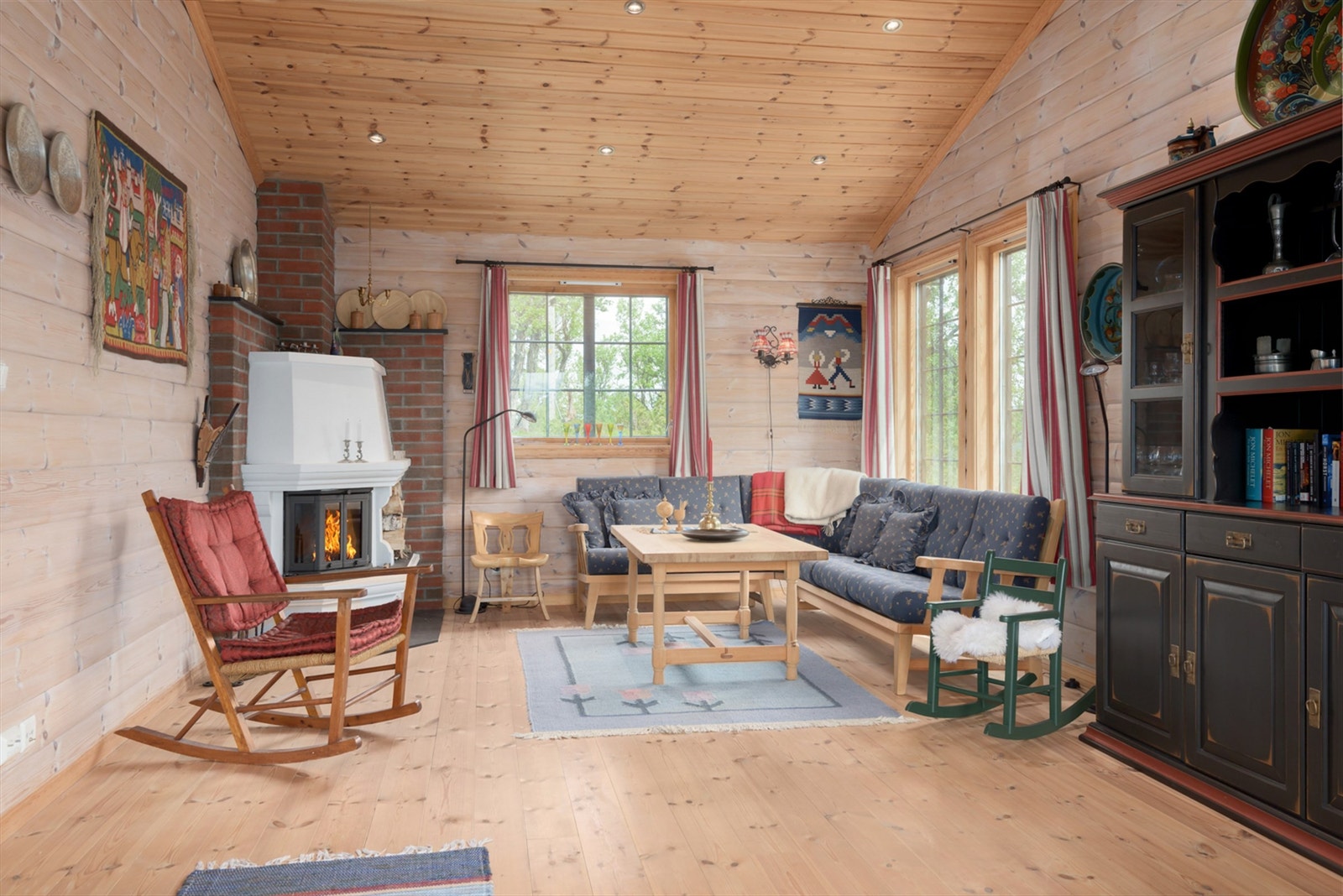 Her er det fint å samle familien etter en lang dag på tur! Galleribilde