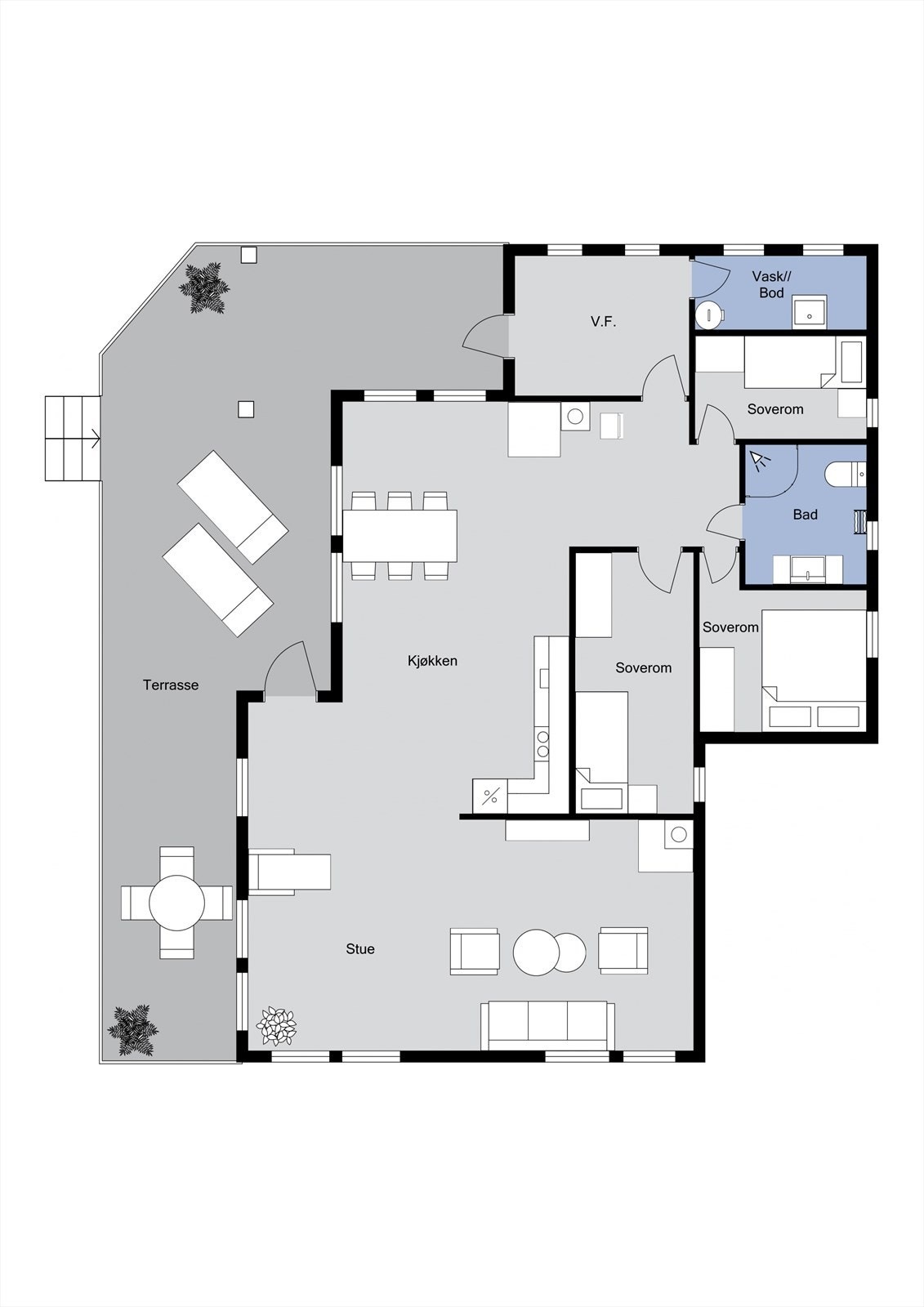 Planløsning. Galleribilde