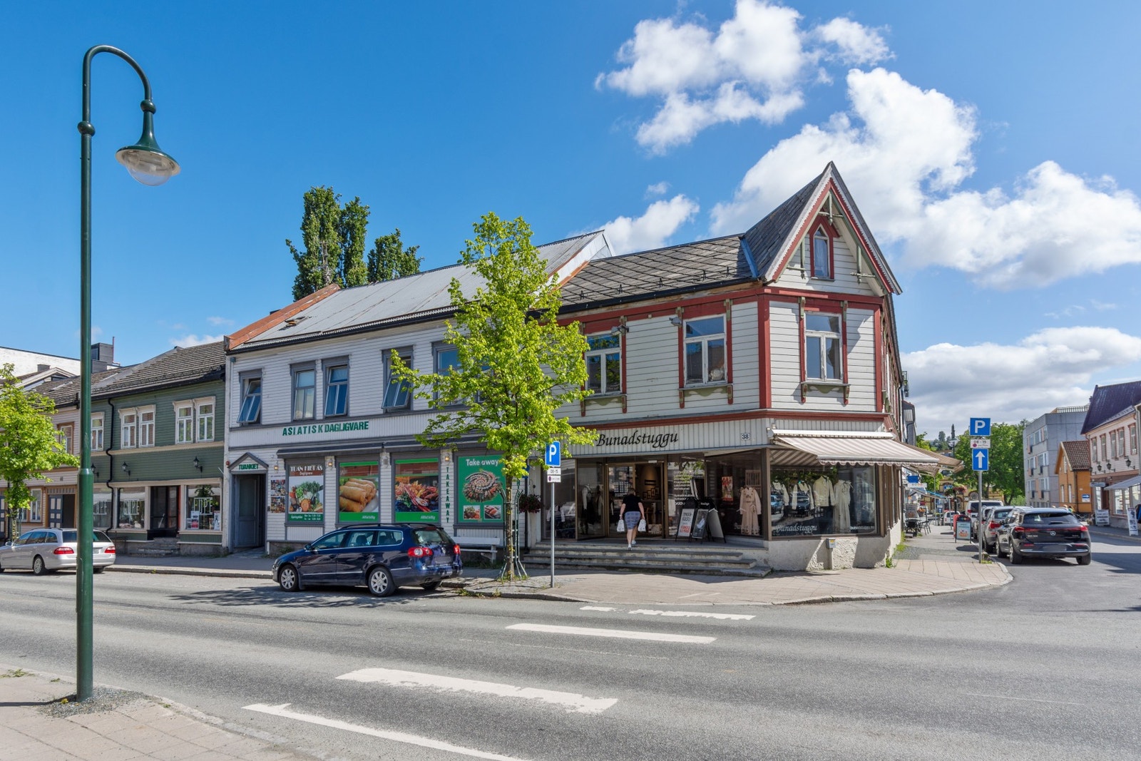 Fasade mot Kirkegata Galleribilde