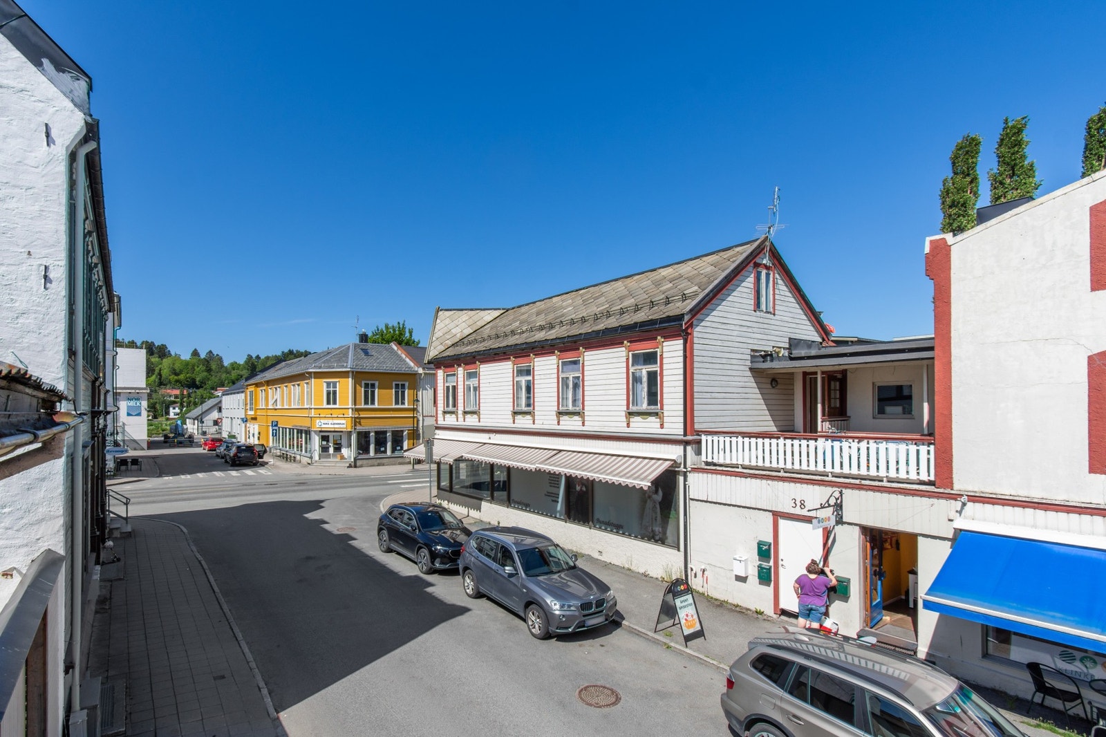 Fasade sett fra Sverres gate. Galleribilde