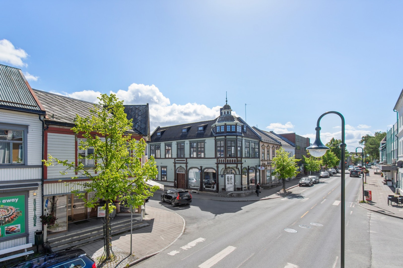 Hegstadgården ligger på motsatt hjørne av Nordenborggården. Galleribilde
