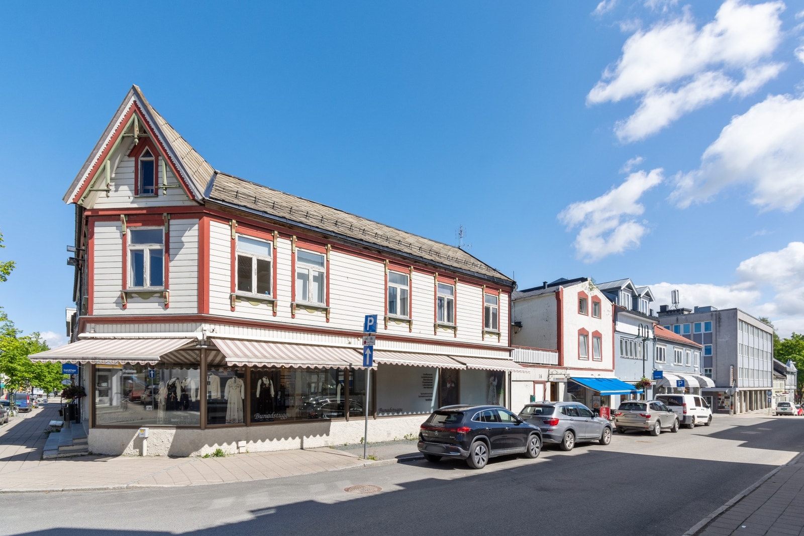 Fasade mot Sverres gate. Galleribilde