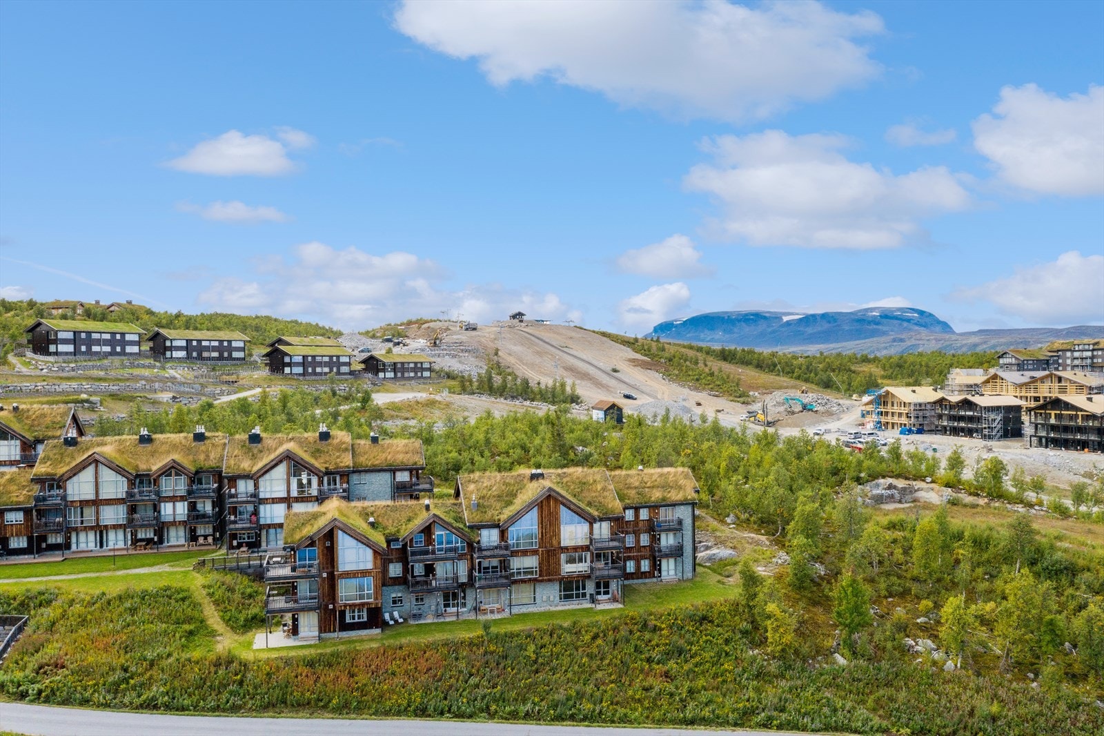 Geilo Fjellandsby er et eksklusivt hytteområde med ski inn/ski ut Galleribilde