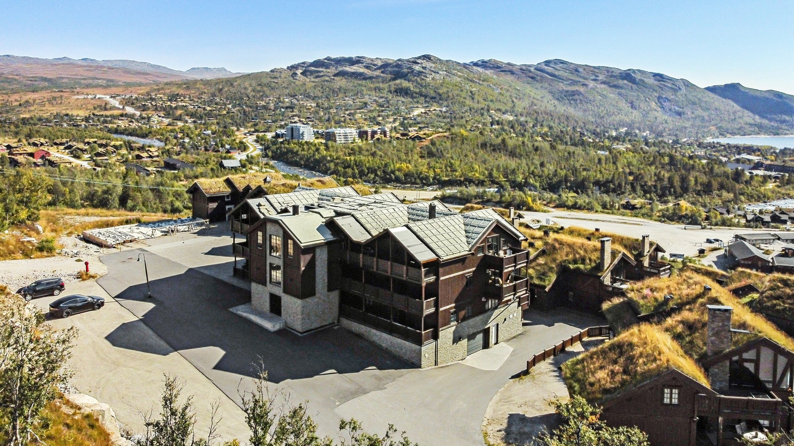 Leiligheten ligger i øverste etasje til venstre. Galleribilde