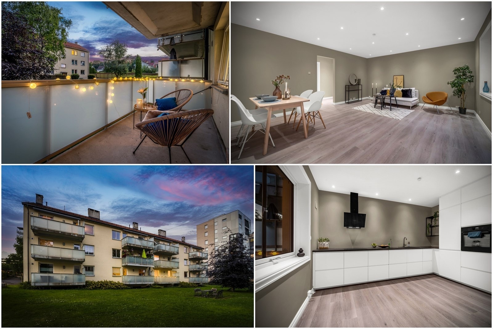 - Gjennomgående leilighet med meget god planløsning - Galleribilde