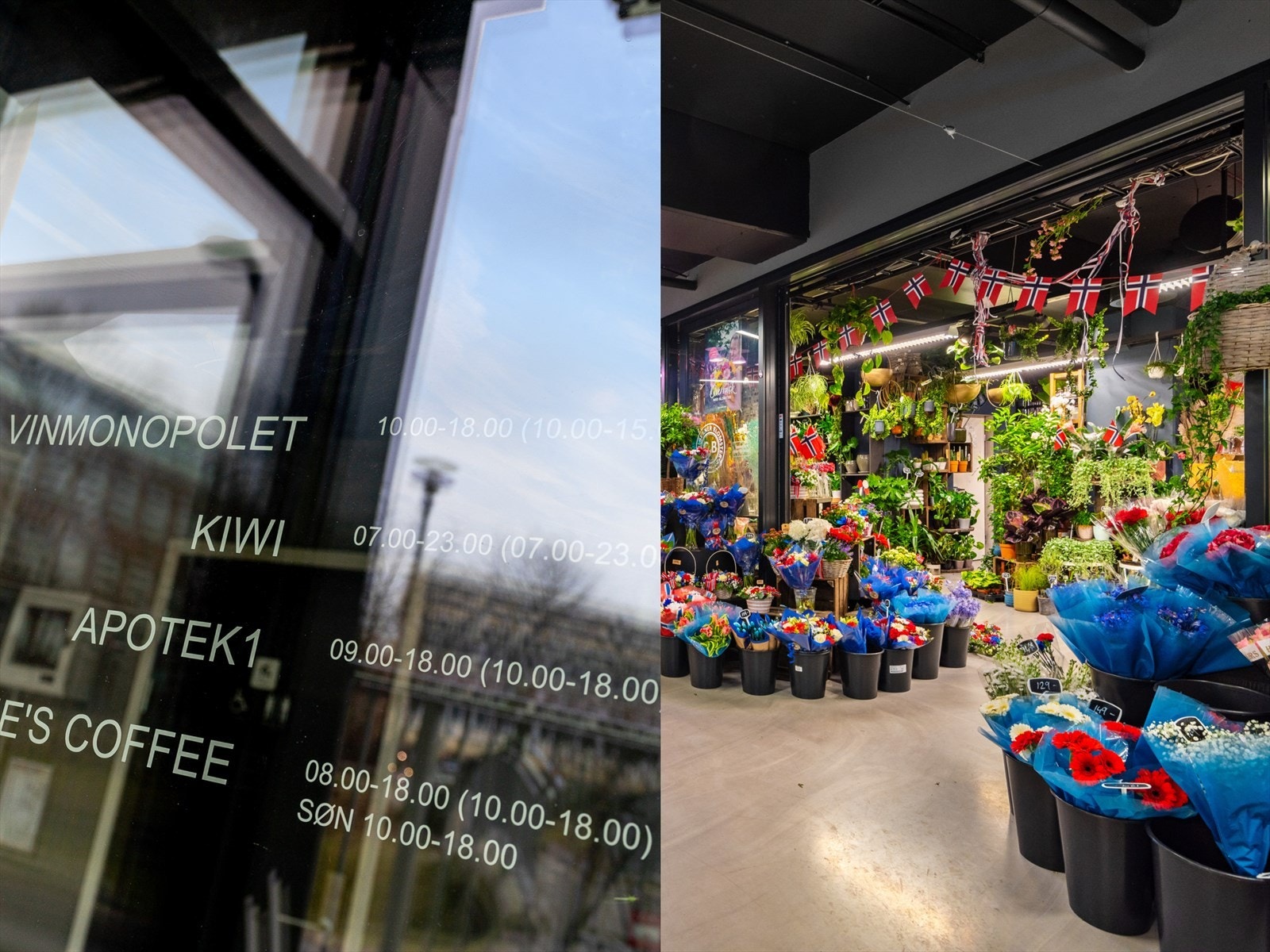 - Carl Berner Passasjen har i tillegg blomsterbutikk, apotek, kafé, frisør og hudpleieklinikk - Galleribilde