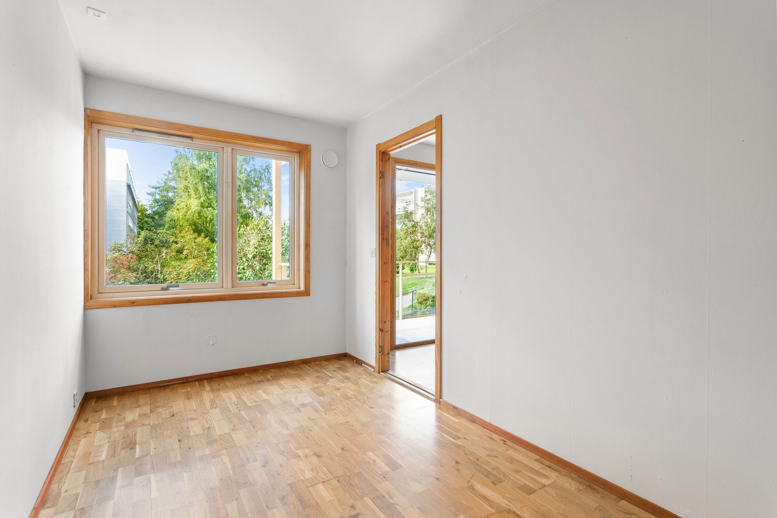 Lyst og luftig soverom Galleribilde