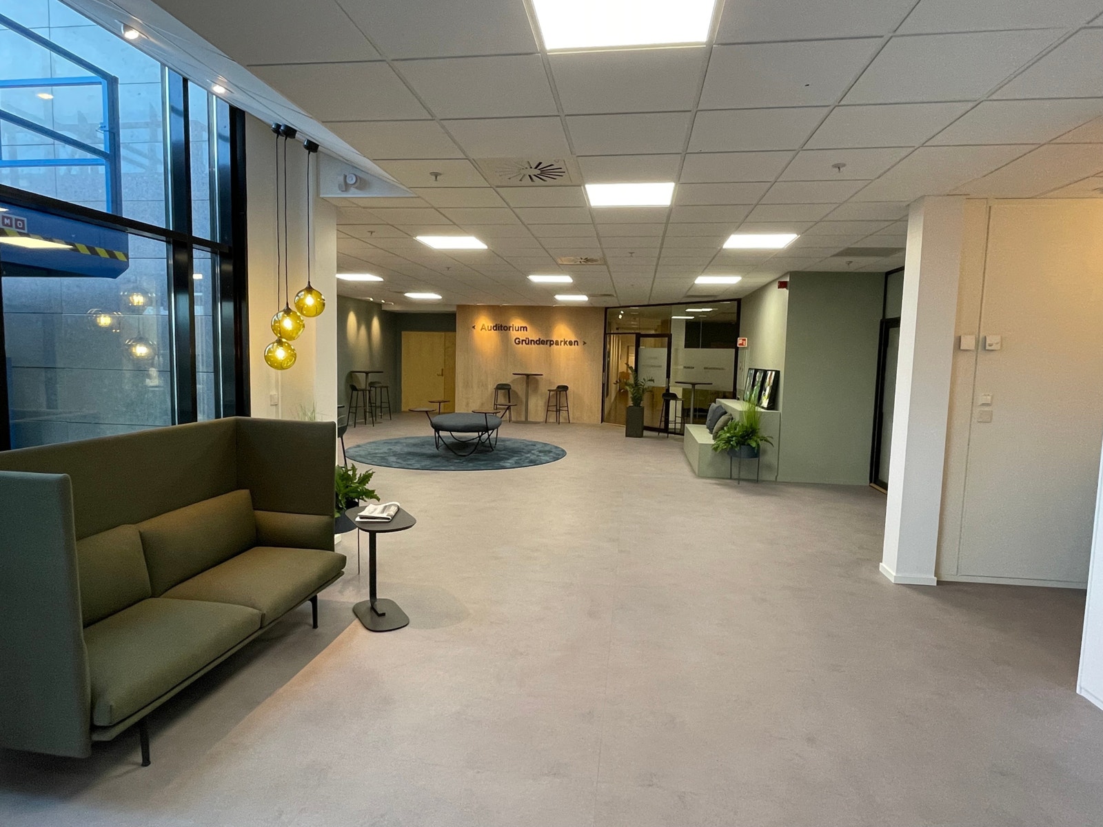 Inngangspartiet fra innsiden. Galleribilde