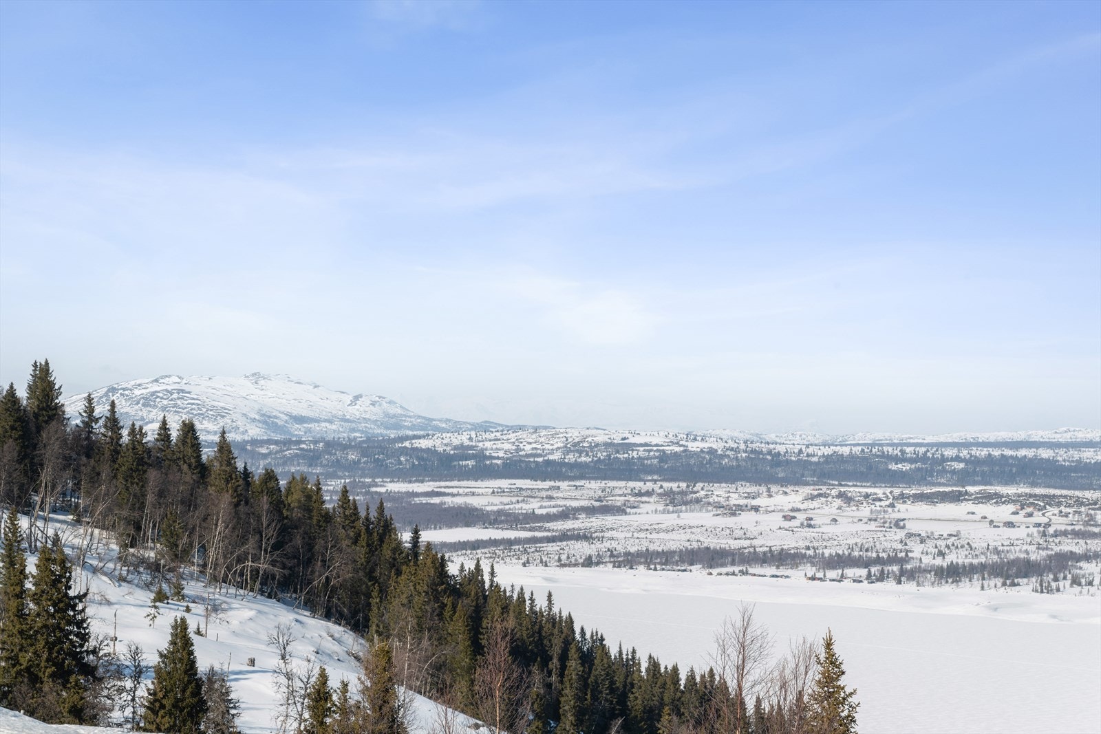 Utsikten fra soverommet mot nord/vest. Galleribilde