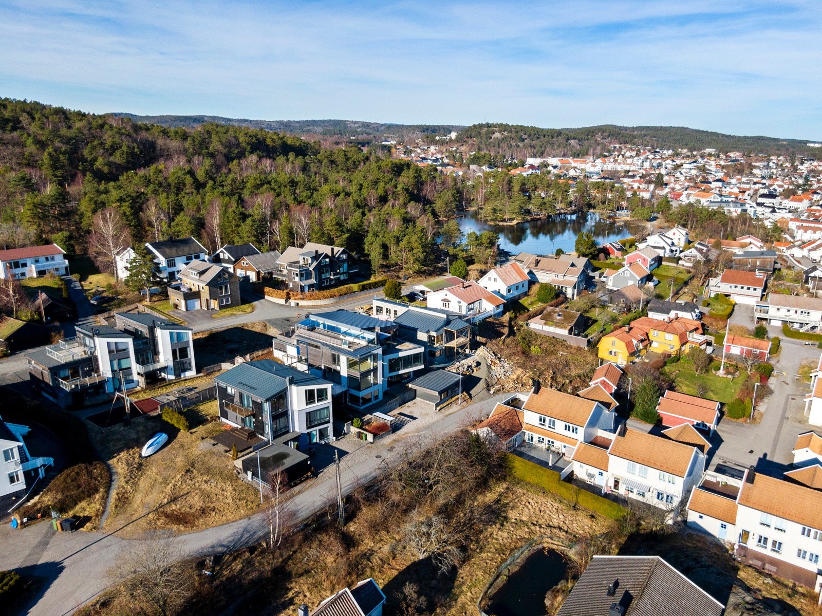 Oversikt over området og til Springvannsheia Galleribilde