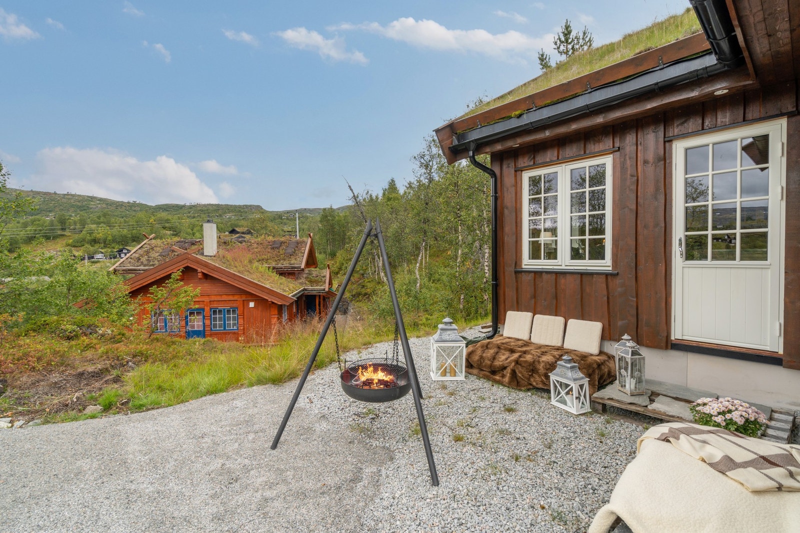 Uteplass med potensiale Galleribilde