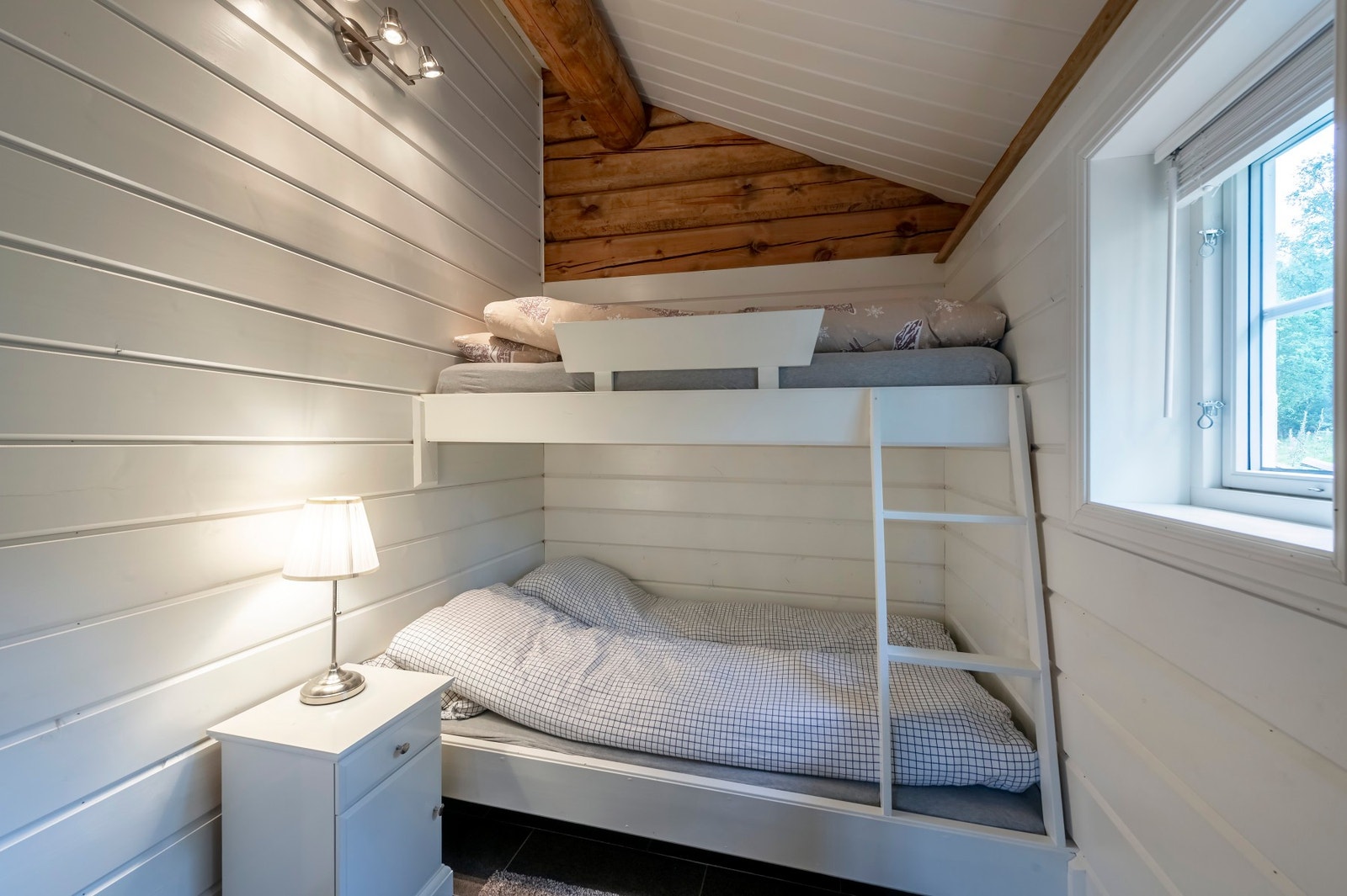 Soverommene er på henholdsvis 5 kvm og 5,2 kvm. Galleribilde