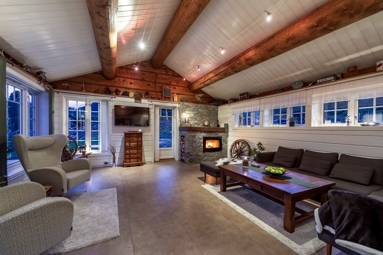 Stue på hele 36,4 kvm. Galleribilde