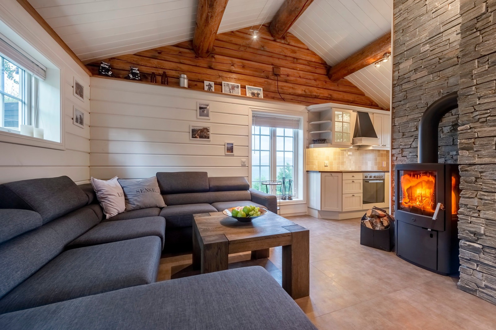 Annekset ble bygd i 2015, og har en gjennomgående høy standard. Galleribilde