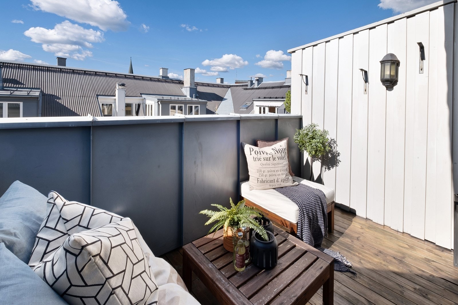 Takterrasse på 5,5 kvm Galleribilde