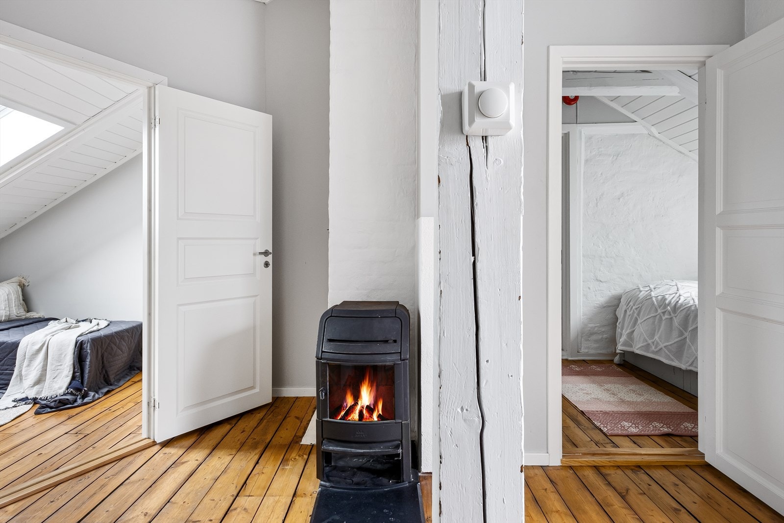 Peis i loftstuen Galleribilde