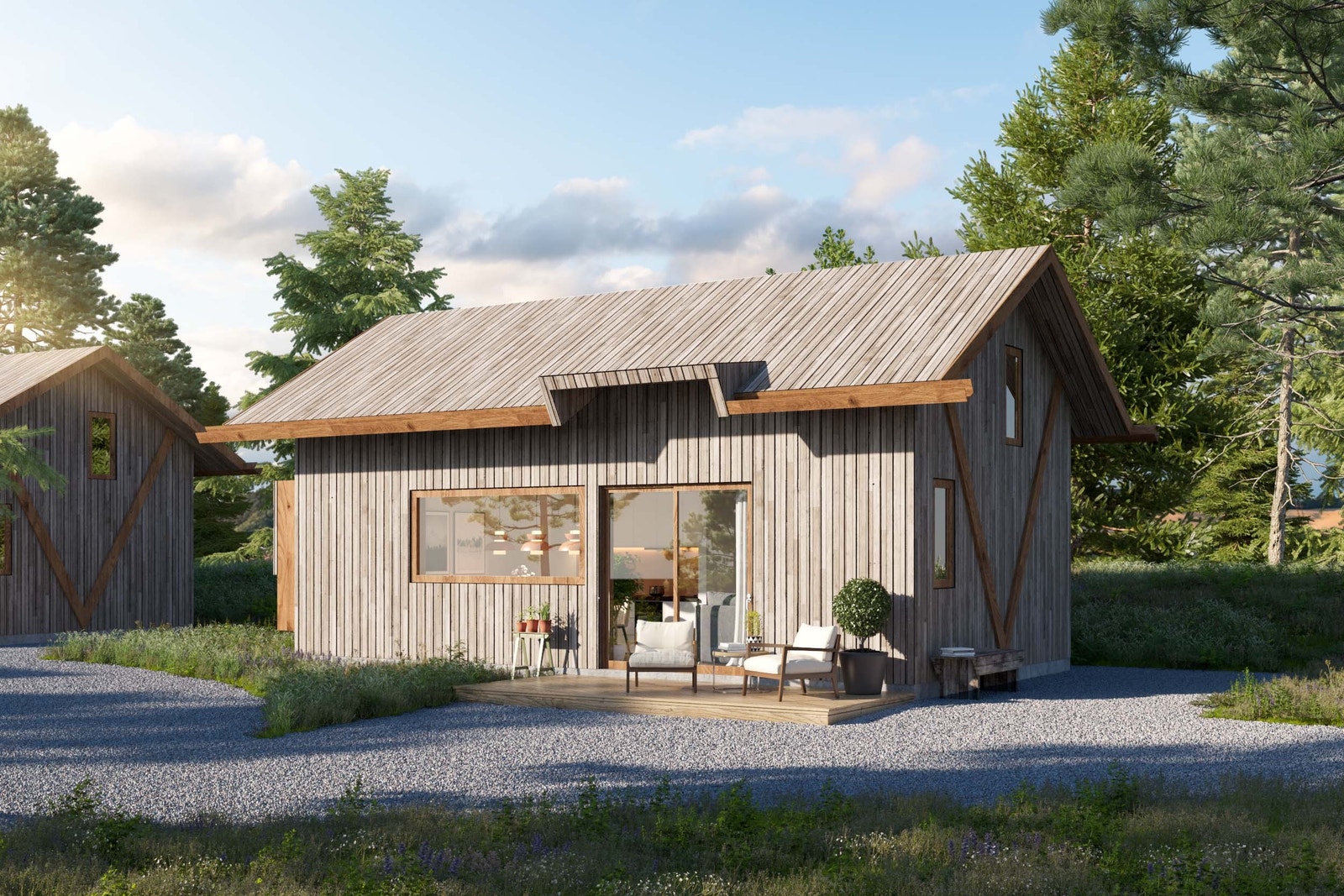 Illustrasjone av hyttetypen Odd Galleribilde