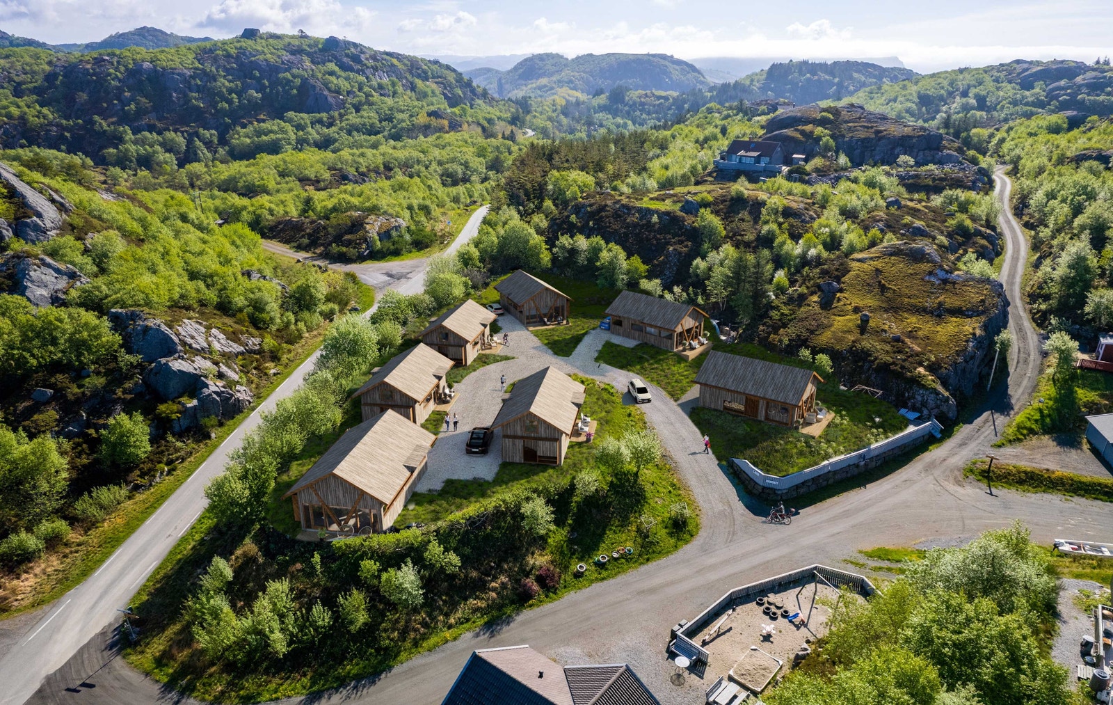 Hyttefeltet Galleribilde