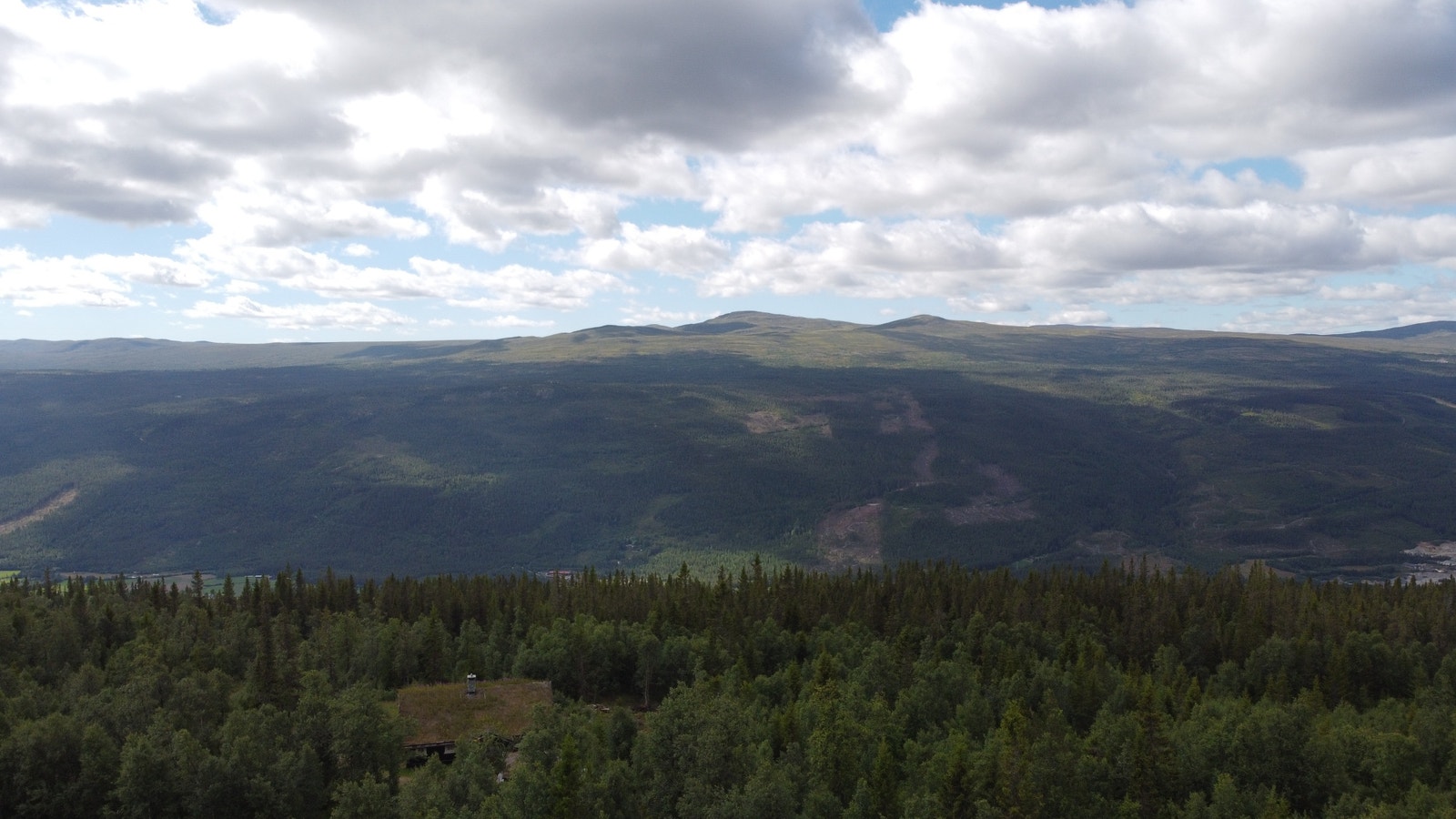 Utsikt fra tomtene Galleribilde