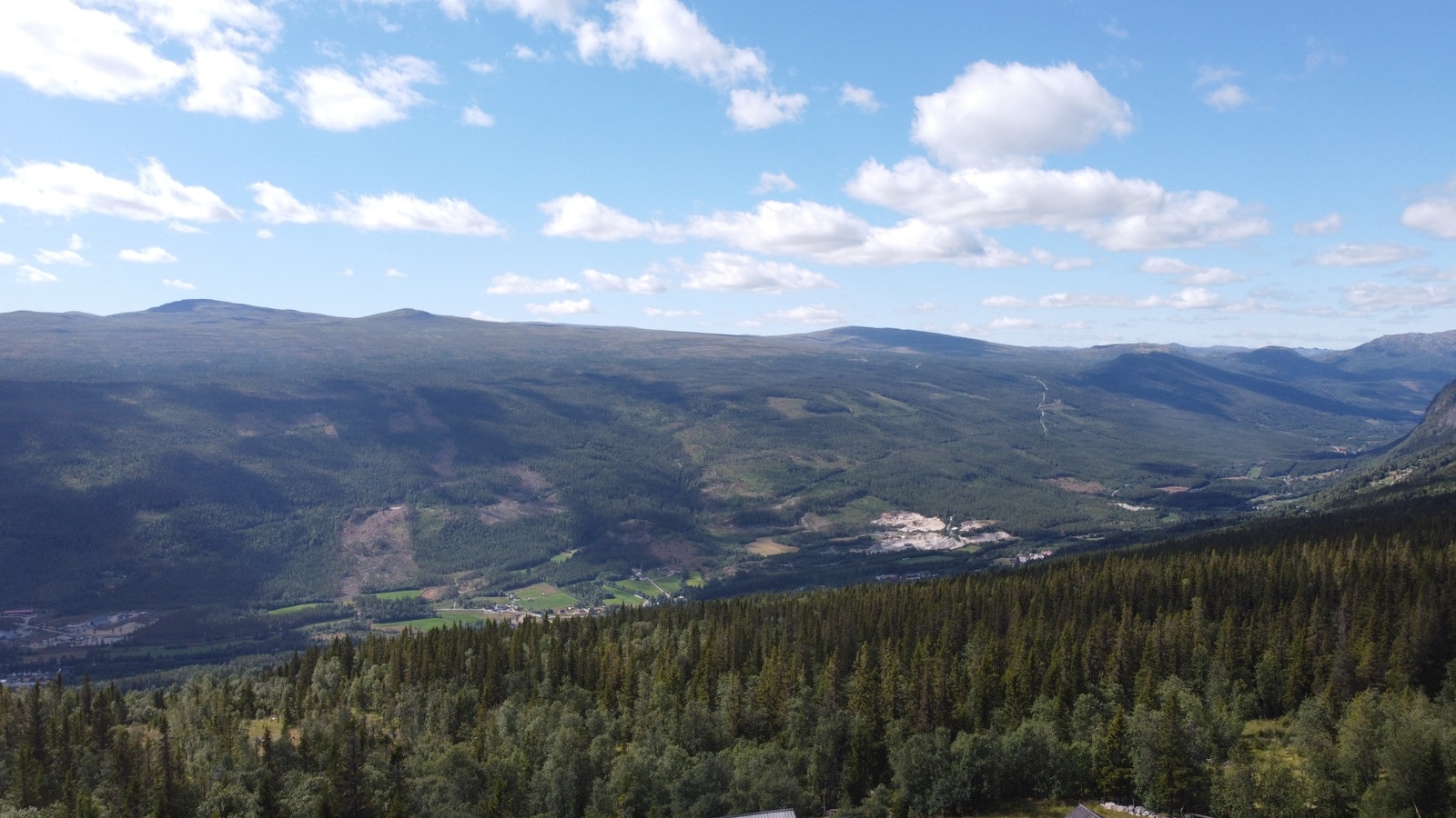 Utsikt mot Hardangervidda Galleribilde