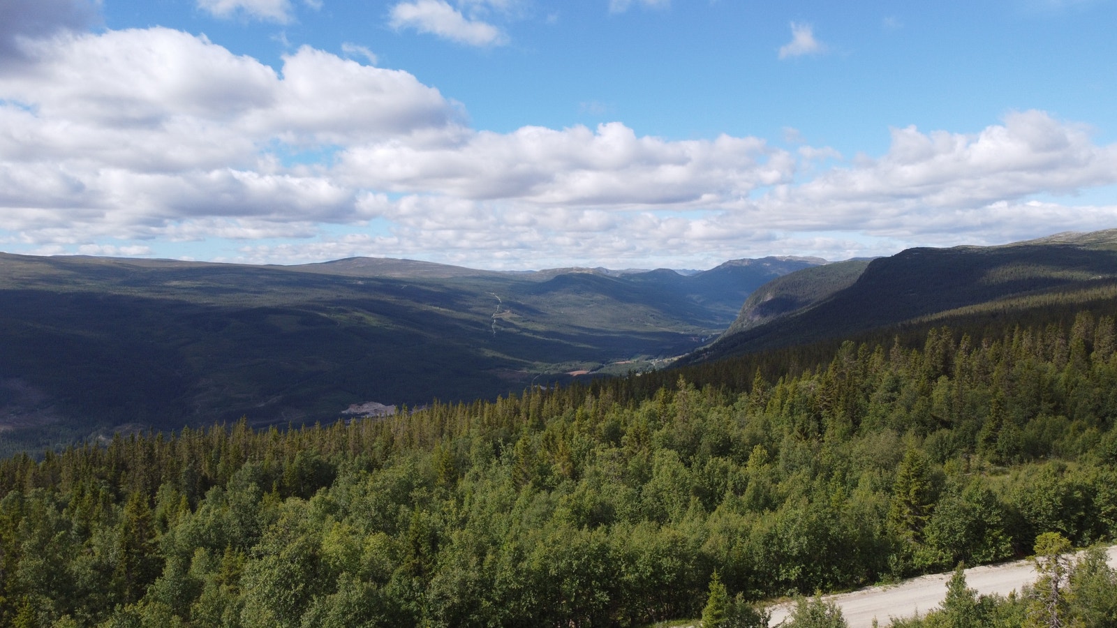 Utsikt fra tomtene Galleribilde