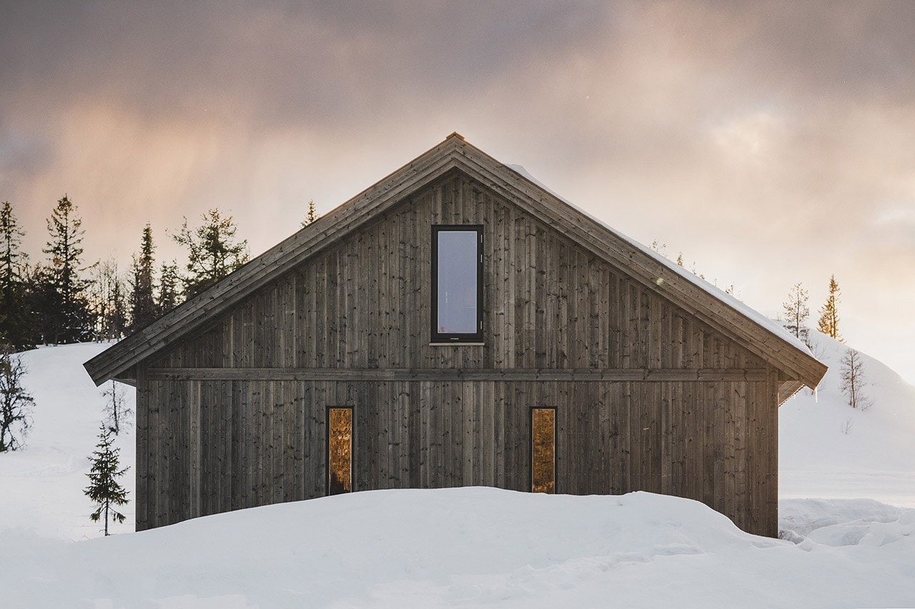 Fasade bak Galleribilde