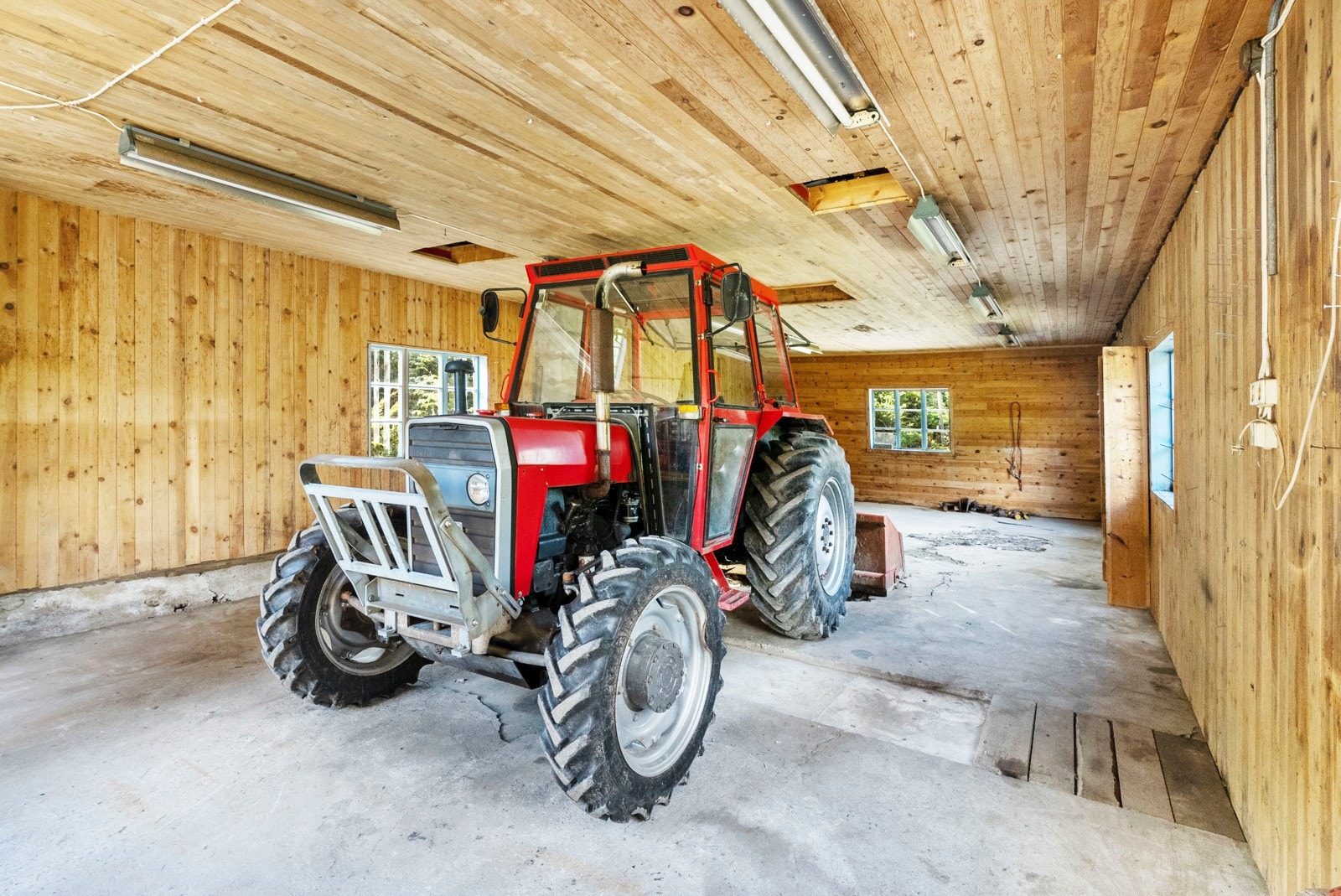 Garasjen har et innvendig gulvareal på ca. 68m2. Galleribilde