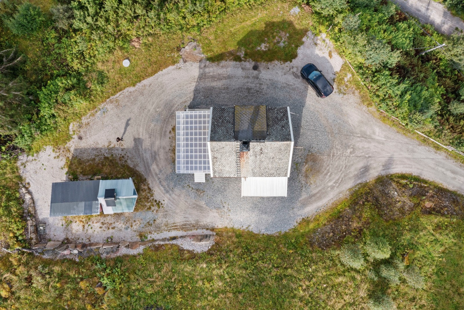 Oversiktsbilde over tomta Galleribilde