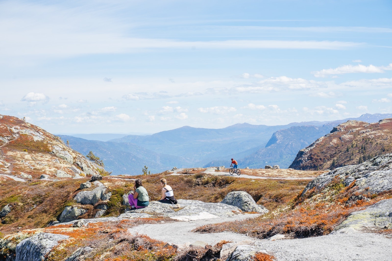 Hallingspranget åpnet i 2022. 17 km flytsti for hele familien fra toppen av alpinsenteret ned til Nesbyen sentrum Galleribilde