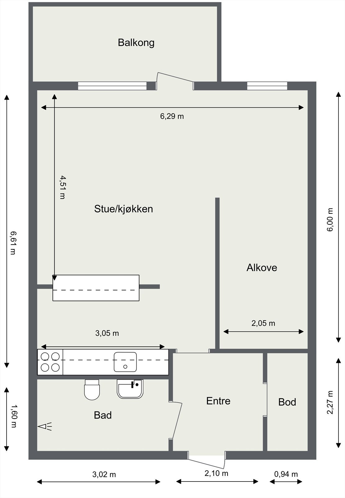 Plantegning. Galleribilde