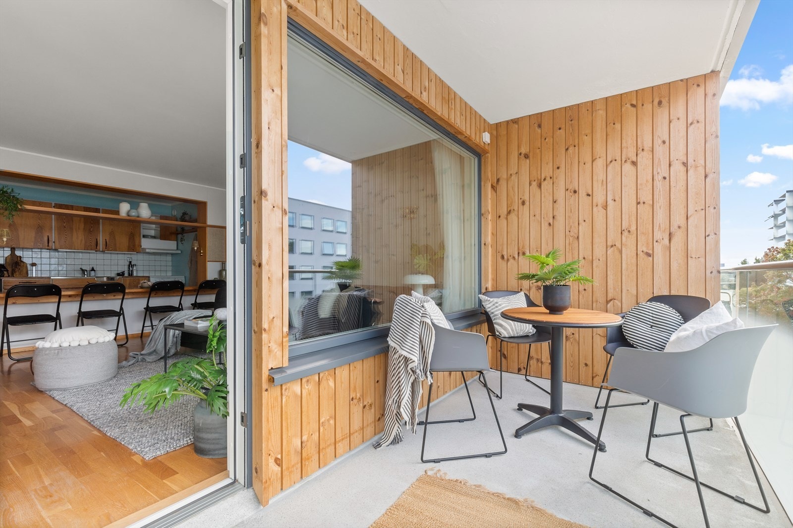 Leiligheten har blant annet nytt bad fra 2018, men det bør påregnes noe modernisering av overflater. Galleribilde