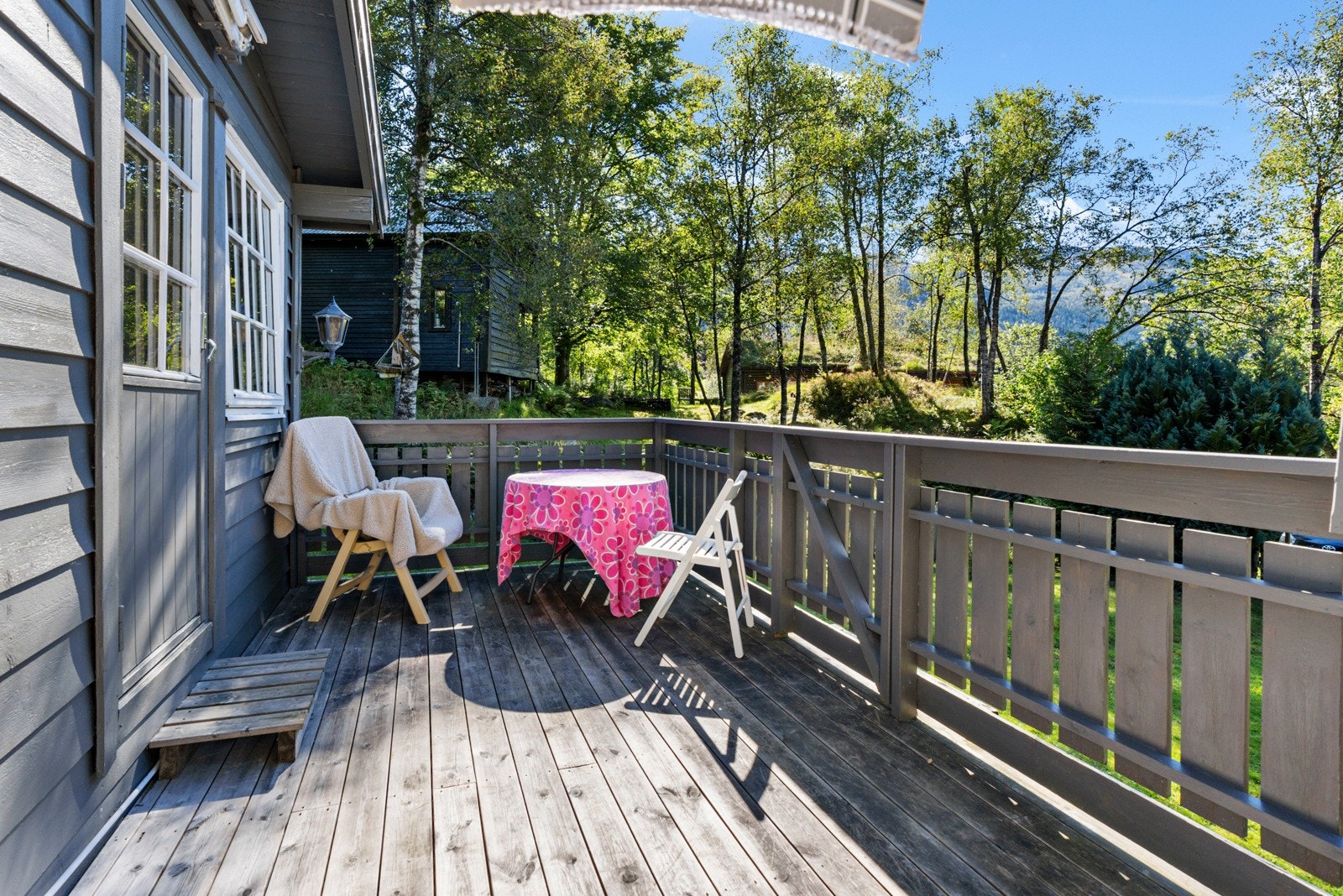 Veranda har et areal på ca.11m2. Galleribilde